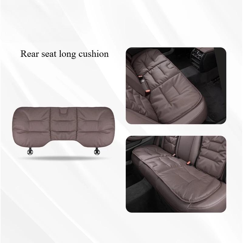 Nappi Leather Universal Premium Car Seat Cushion Breathable All-Season Comfort New Car Seat Covers Seat Accessories