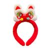 Mascot Horse Hairband Cartoon Plush Horse Headband Exquisite New Year Headband  Party Decoration