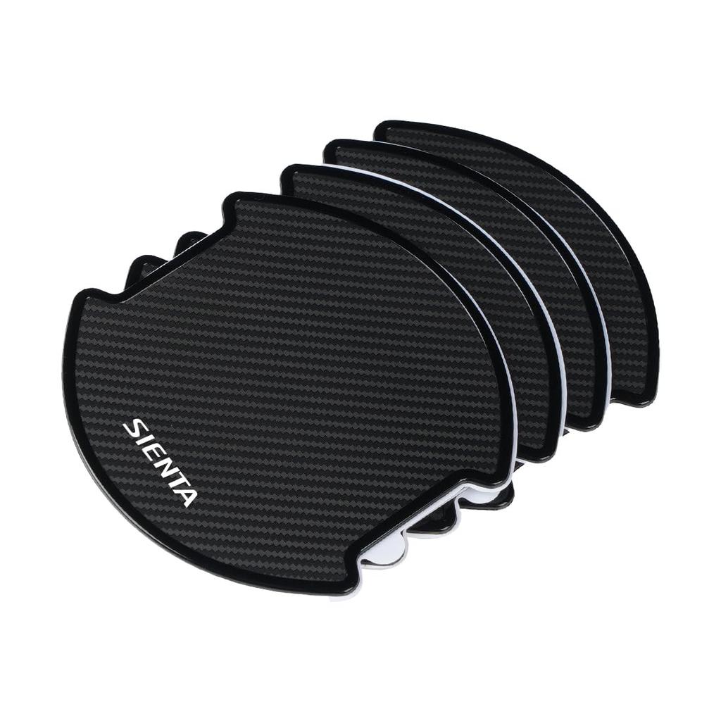 Door Handle Car Door Knob Compatible with Sienta and All Protective Car Paint Easy TPU Carbon Set Sienta-Specific Protector, Guard, X, G, Z, Hybrid,