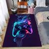 "Colorful Gaming Controller Print Carpet for Bedroom Decoration" Suitable for Use As an Anti-slip for Living Room Bedroom Sofas