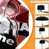 Custom Name Personalized Makima Chainsaw Man Print Umbrella, Auto Open Close, 8‑Rib Sturdy Frame, Commute Camping Hiking Use, Birthday Gift