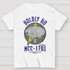 Boldly Go Vintage Explorers Cotton Summer Casual Cool Loose T-Shirt