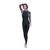 Women's Plus Size Long Sleeve Boyleg Diving & Surfing Sun Protection Suit