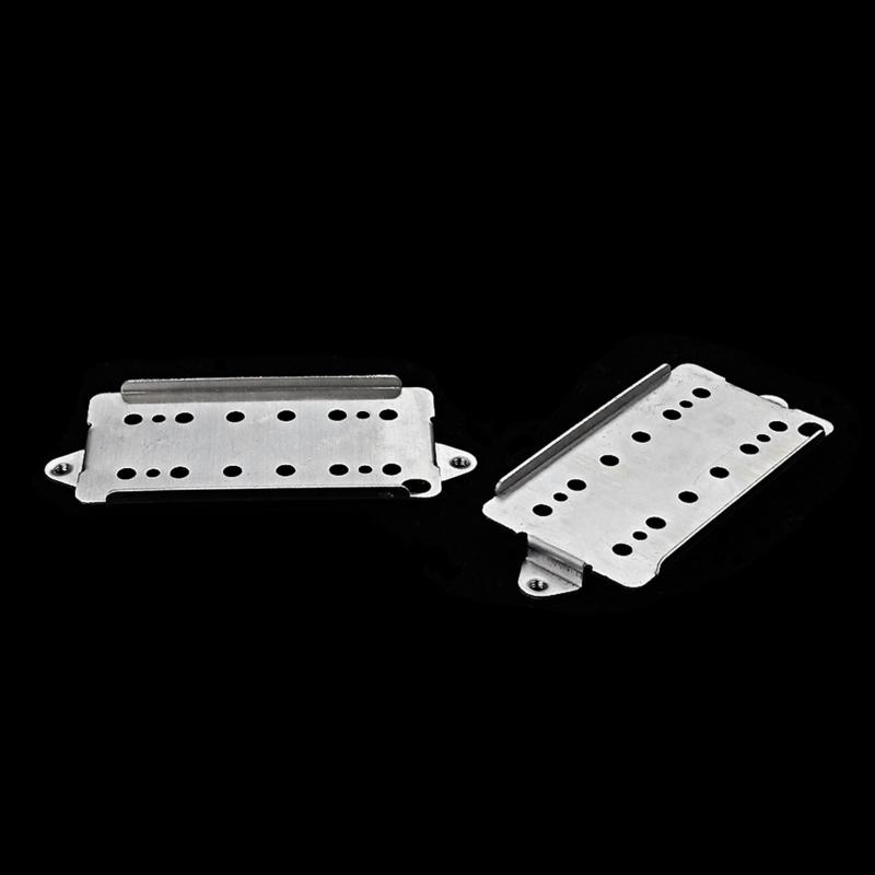 2Pcs Bridge Neck Guitar Baseplate Durable Guitar Neck Bridge Pickup Base Plate