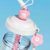 Staubkappe Wasserflasche Hohe Kapazität Strohflasche Anti-Tropf Teekessel Kinder