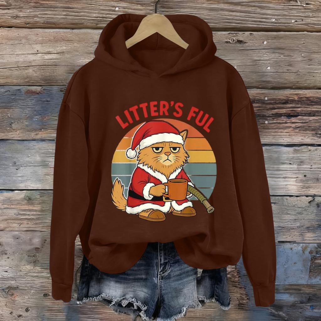 Women's Fashion Daily Versatile Casual Sweatshirts Long Sleeve Hooded Top Sweatshirts