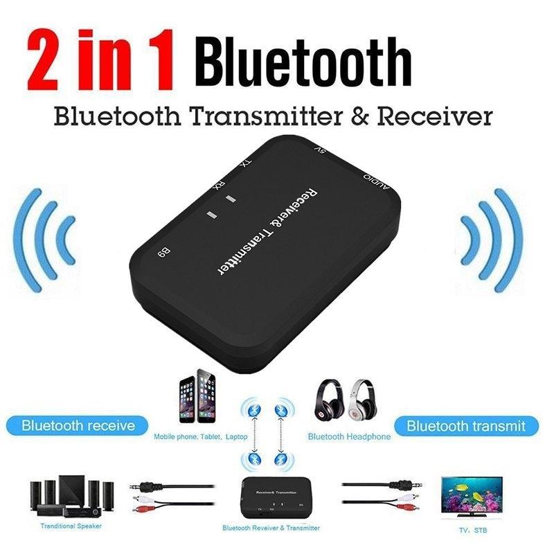 High Quality 2 In 1 Bluetooth Transmitter & Receiver for Android IOS Phone System PAD