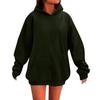 Oversized Fleece Hoodies For Women Long Sleeve Pullover Sweatshirts With Pocket