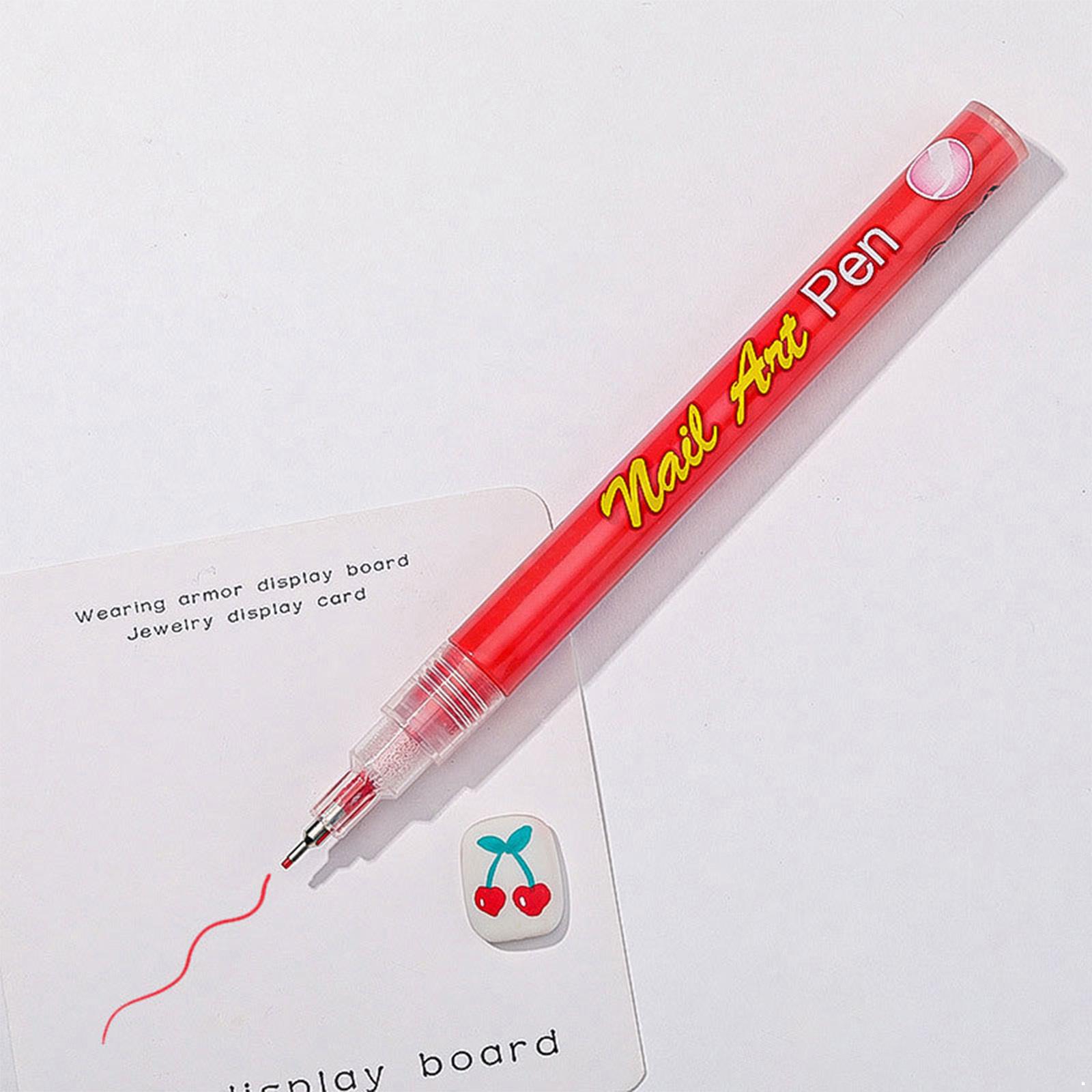 

Професійні Ручки для Манікюру Набір Інструментів для Точкового Малюнка для Креативного Дизайну Нігтів Малярний Пензель з Тонким Кінчиком Аксесуари для Манікюру DIY Манікюрний Дизайн Засоби для Краси Нігтів One Size