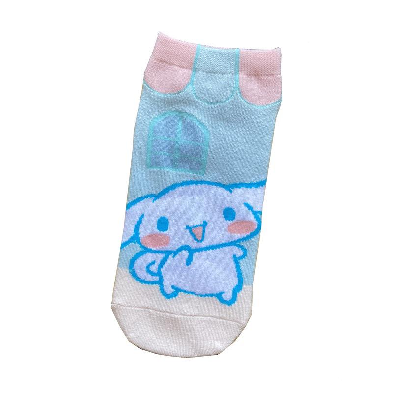 Cinnamoroll Anime Women's Summer Socks - Breathable, Cute, Invisible Style