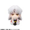 MegaHouse Look Up Inuyasha Sesshomaru 110 מ"מ שרף PVC צבוע דמות ניתנת להזזה בערך
