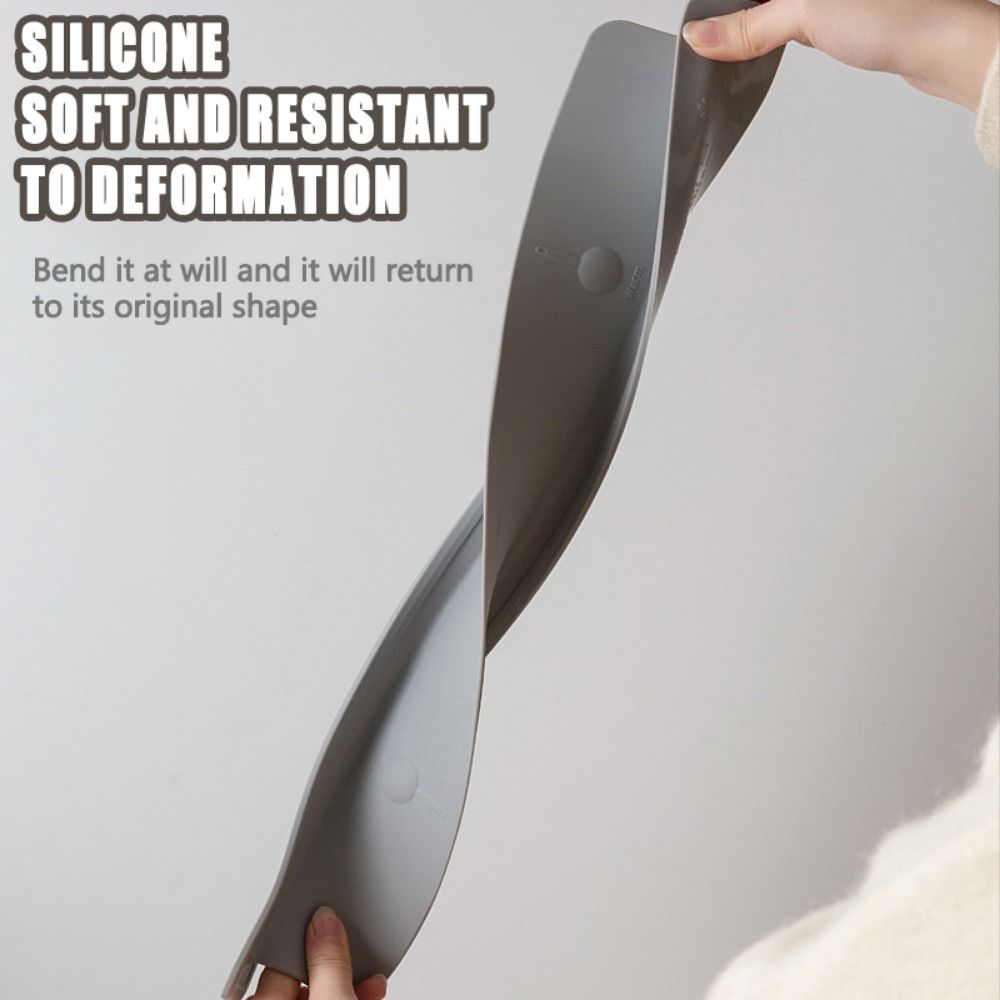 Saugnapfbasis Silikon Wasserabweiser Weicher Spülbeckenklappenblock Spülbecken Spritzschutz Küchenarbeitsplatte