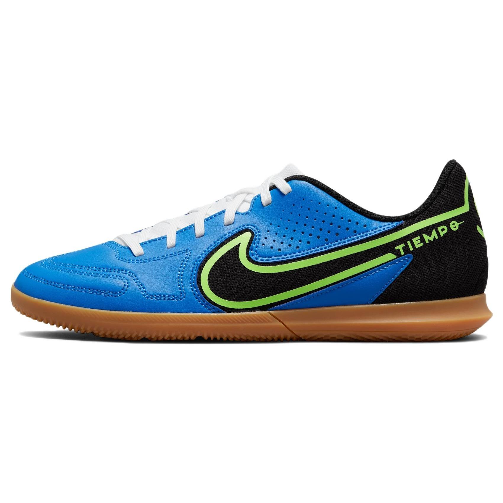 Nike Tiempo Legend 9 Club IC Light Photo Blue Lime Glow Men s DA1189-403 EU 40