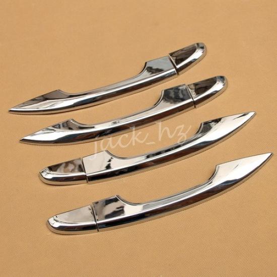 Chrome Door Handle Strip w/o Keyless Trim For Honda Accord 2018- Accessories