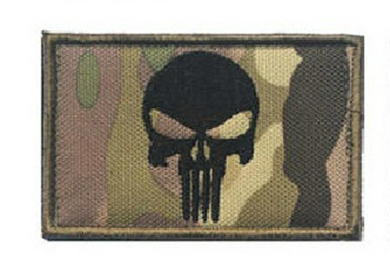 Punisher Tactical Military Fan Velcro Armband Patch