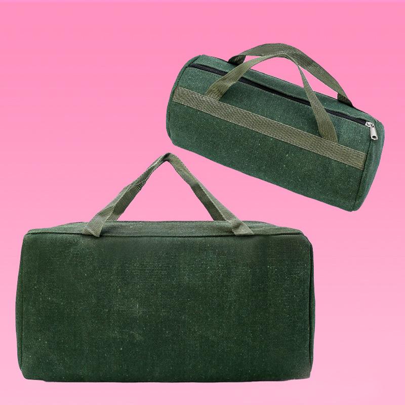 Durable Multi-Function Canvas Tool Tote Bag for Electricians and Auto Repair