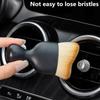 Bilinteriörrengöringsborste Balsam Luftutblås Mjuk Päls Rengöringsborstar med Skal Sprickor Dammborttagning Detaljeringsborste Verktyg