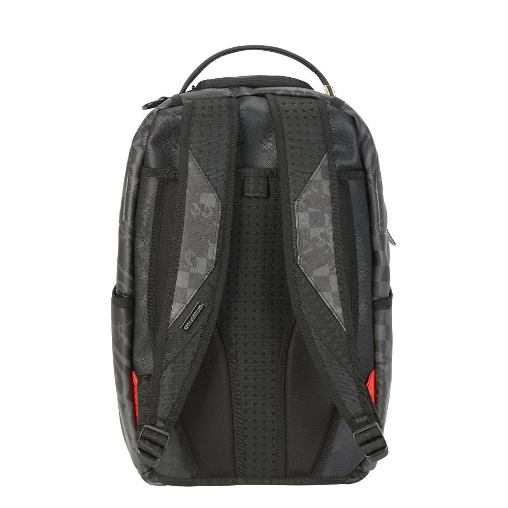New SPRAYGROUND PVC Polyvinyl Chloride Backpack Unisex Black W1115703