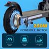 Electric Scooter with LED Display, 8 Inch Foldable E Scooter for Kids & Teens Aged 8-16, 250W Motor, Max Speed 25 Km/h, Adjustable Height