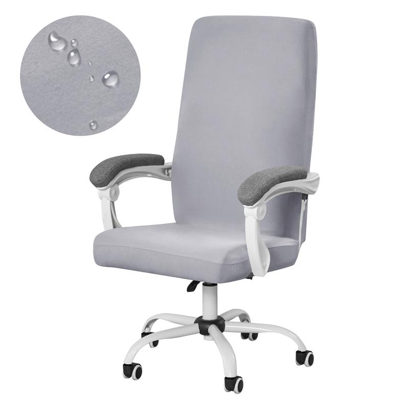 1pc Water Repellent Office Chair Cover Stretch Spandex Cloth Computer Seat Cover Slipcover Universal Gaming Chair Covers