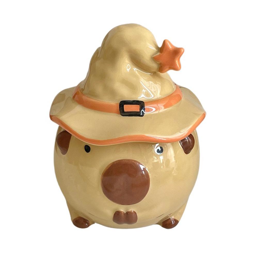 Cute Cartoon Capybara Mug Novelty Ceramic Coffee Mug Funny Halloween Mug  Office Use