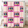 Vintage Cassette Shower Curtain Music Lover Gift Retro Aesthetic Bathroom Decor Waterproof Fabric Tapestry Wall Hanging Room Div
