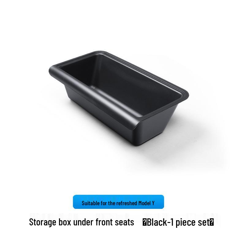 Fits Refreshed Tesla Model Y/3 Under-Seat Storage Box and Rear Trunk Side Storage Boxes