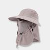 Price Outdoor Sports Sunscreen Fisherman Hat Wide Brim Face Cover Waterproof Breathable Solid Color Bucket Hat