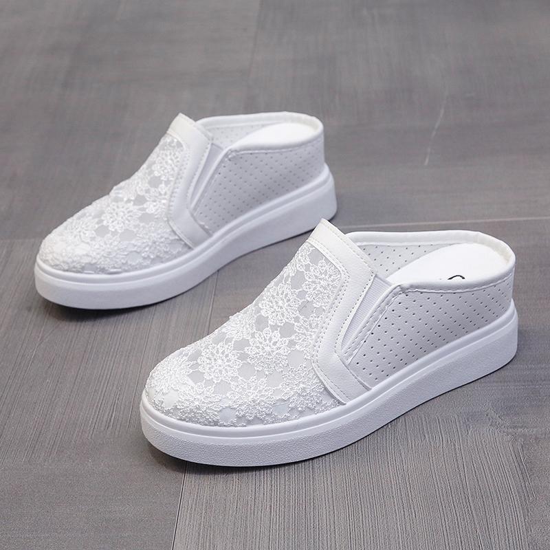 Summer New Style with Increased Height Inside Hollowed Out and Breathable Women's High-heeled Sandals Thick Soled and Worn Externally