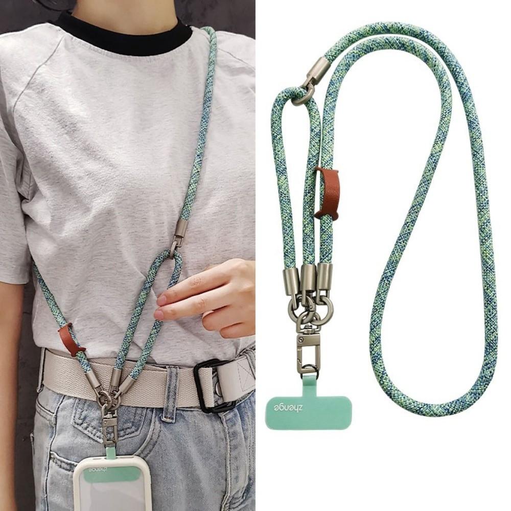 Krátký Crossbody Popruh na Telefon 2v1 Řetízek na Mobilní Telefon Šňůrka na Mobilní Telefon Cestování Venku