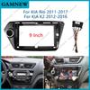 9 Inch Car Frame Fascia Adapter Decoder Android Radio Dash Fitting Panel Kit For Kia RIO K2 2012-2016
