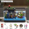 Eco-Friendly Desktop Goldfish Tank with Integrated Filter & Aerator for Living Room – Betta Fish Landscaping Aquarium