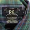RRL 90s Old Initial Tag Red 3 Stars Long Sleeve Check Shirt RALPH LAUREN Men's Used