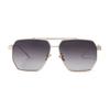 Sunglasses Female Stylish Trend Alloy Metal Frame Irregular Unique Eyewear Mens Designer Luxury Sun Eyewear Travel Fashionable