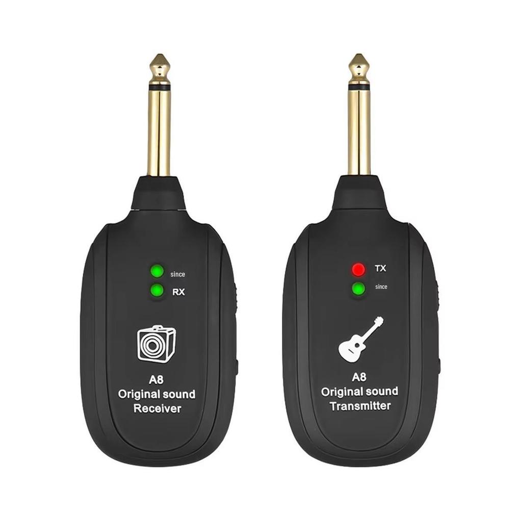 A8 Wireless Transmitter/Receiver for Guitars, Bass, Wind Instruments, and More