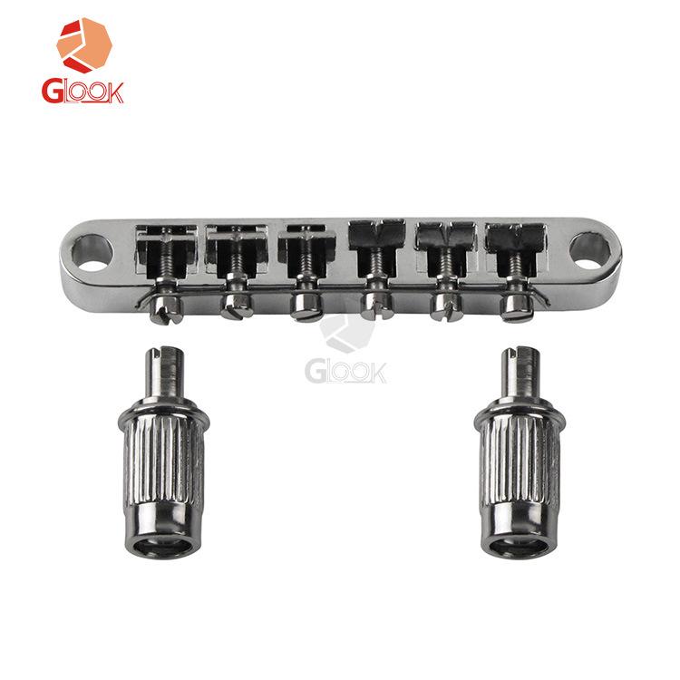 LP Electric Guitar Bridge: Epi Tailpiece with 11 Narrow Bridge in Three Colors