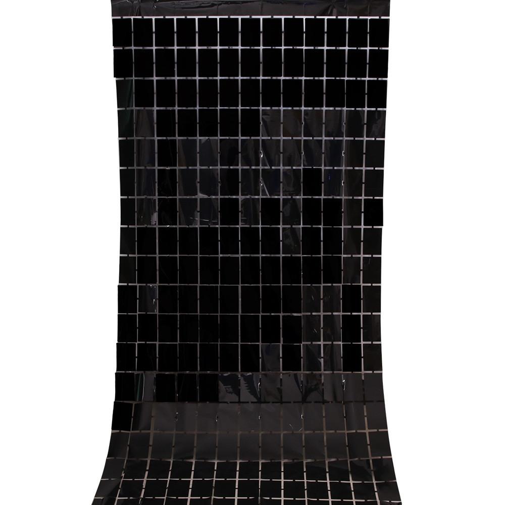 Square Attractive 1x2m Raindrop Door Curtain In Multiple Colors For Celebration Backdrops