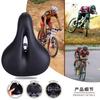 Universal Bike Saddle Seat Cushion Mountain Folding Road Bicycles Comfortable Cycling Pad Black AQ-6010