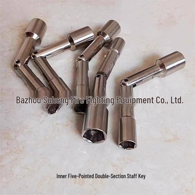 

Dual Festival 5-Point Socket Wrench for Railway Signal Box with Anti-theft Bolt Key