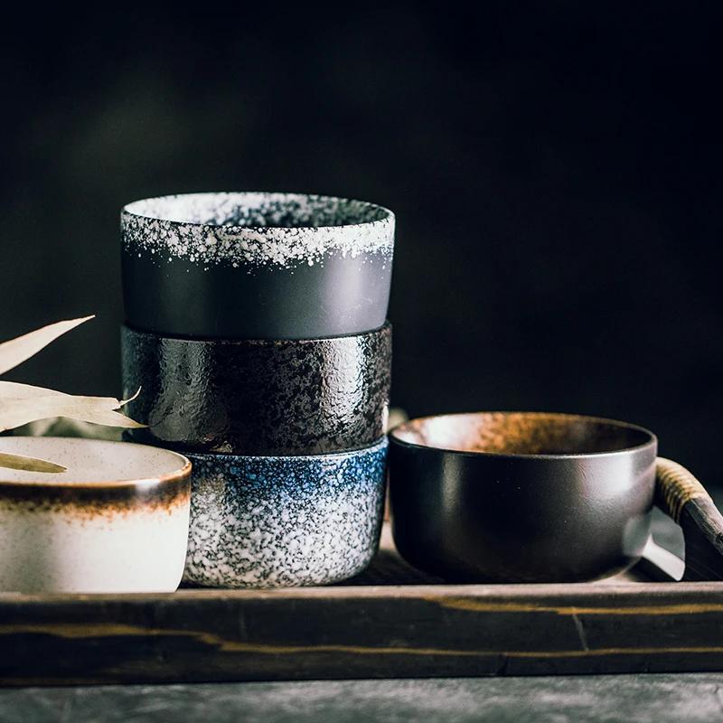 Creative Japanese Rice Bowl Simple Small Ceramic Soup  Home Restaurant Seasoning  Breakfast