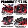 1/24 Ford F150 Off Road Pickup Truck Diecast Model Car Metal Alloy High Simulation Collection Hobby Display Birthday Gift for Friend