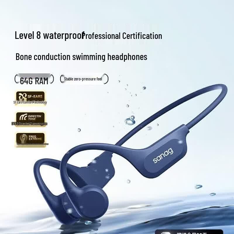Saina B60S Pro Max Bone Conduction Sports Headphones