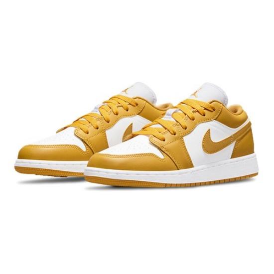 

Air Jordan 1 Mid Pollen GS Ретро Кроссовки 553560-171 EU 35.5 жёлтый
