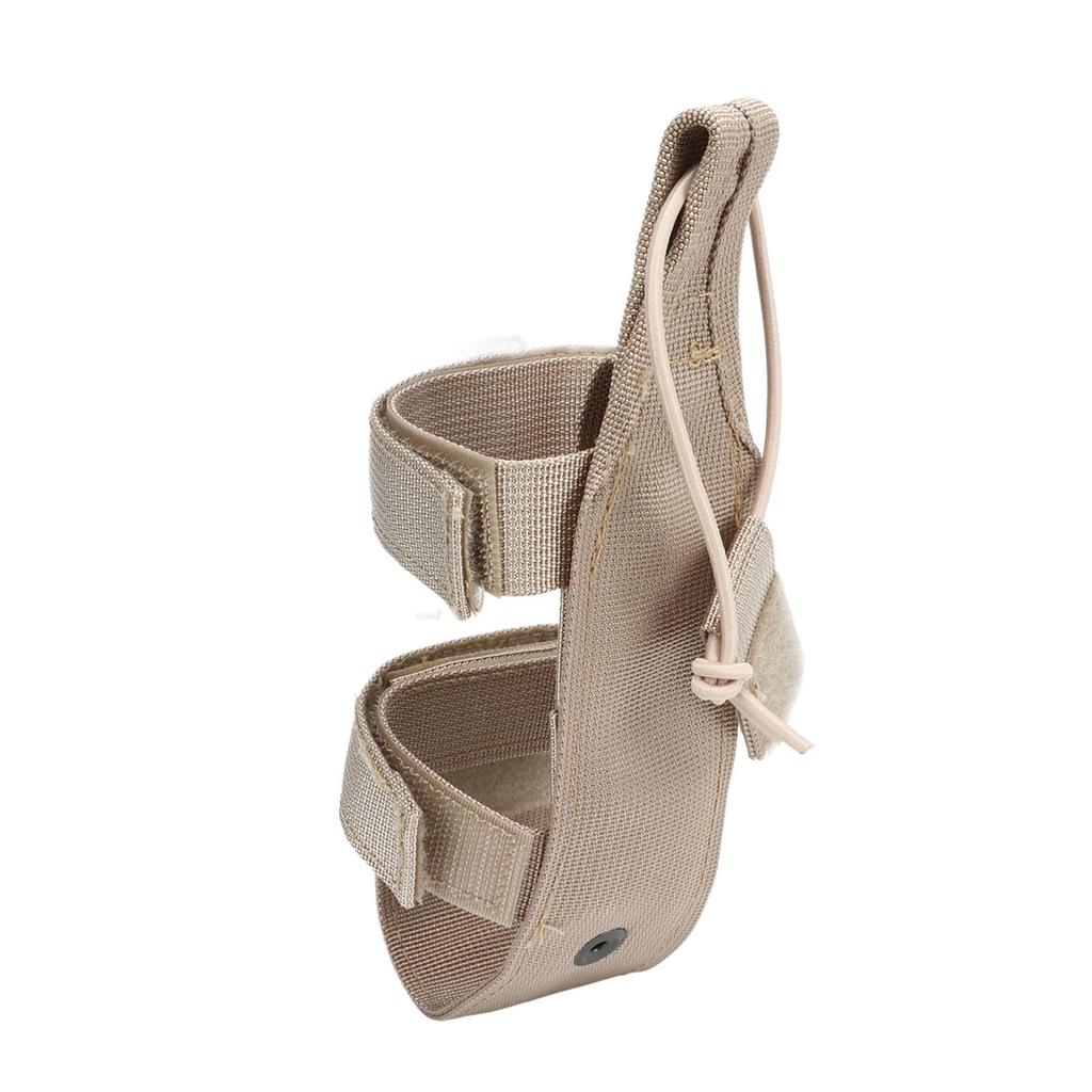Water Bottle Carrier Camping Hiking Water Bottle Holder Outdoor Adjustable Webbing Kettle Cover Khaki