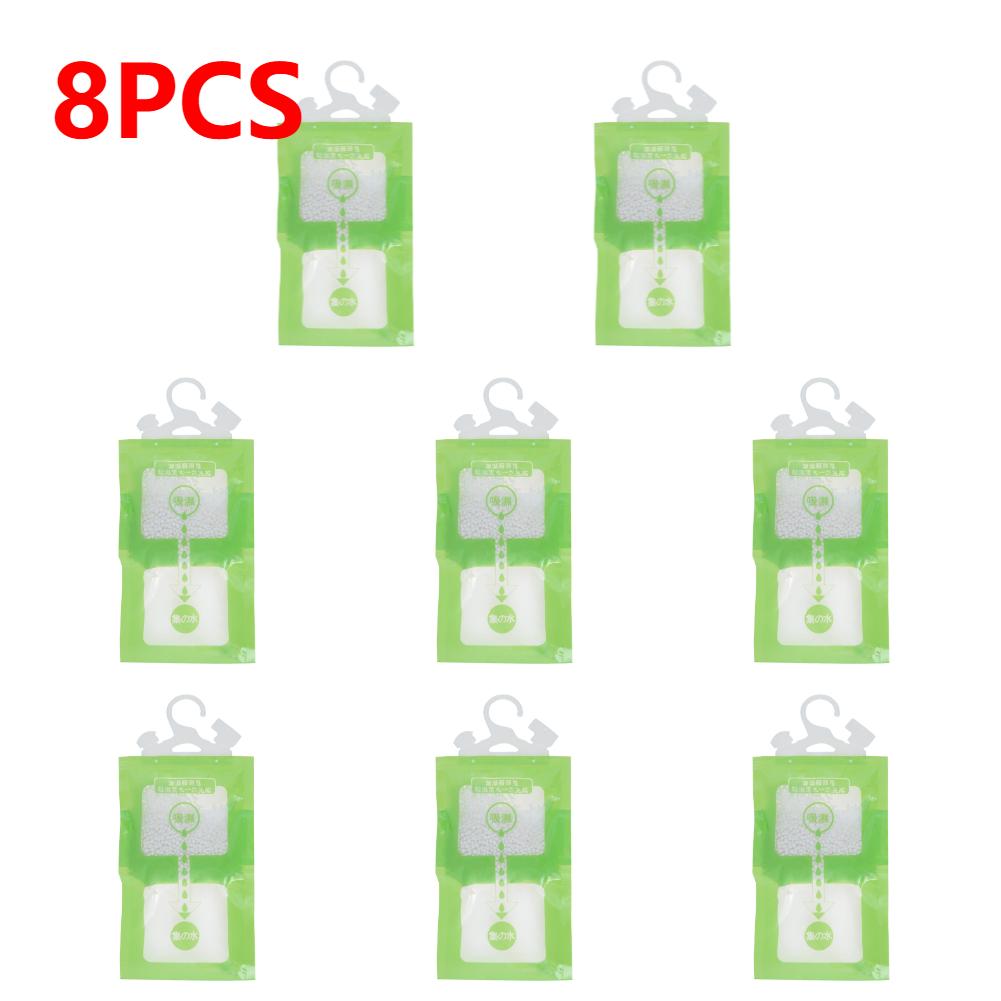 Moisture Absorbers Bags Dehumidification Desiccant Hanging Closet Dehumidifier Bags Moisture-Absorbing Wardrobe Anti Damp Mildew