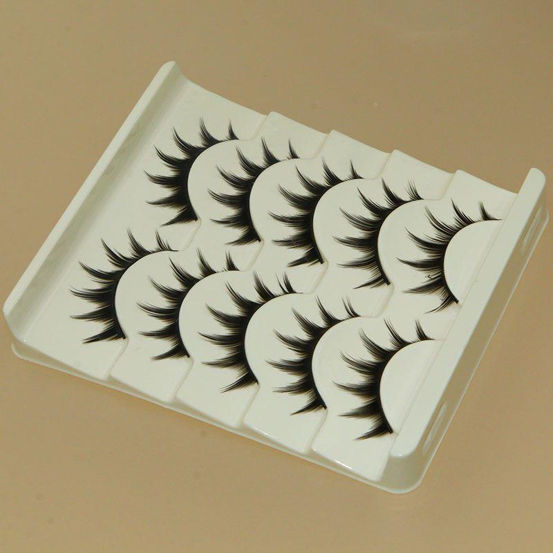 Demon Style Realistic Pointed Tail False Eyelashes with Hard Stem