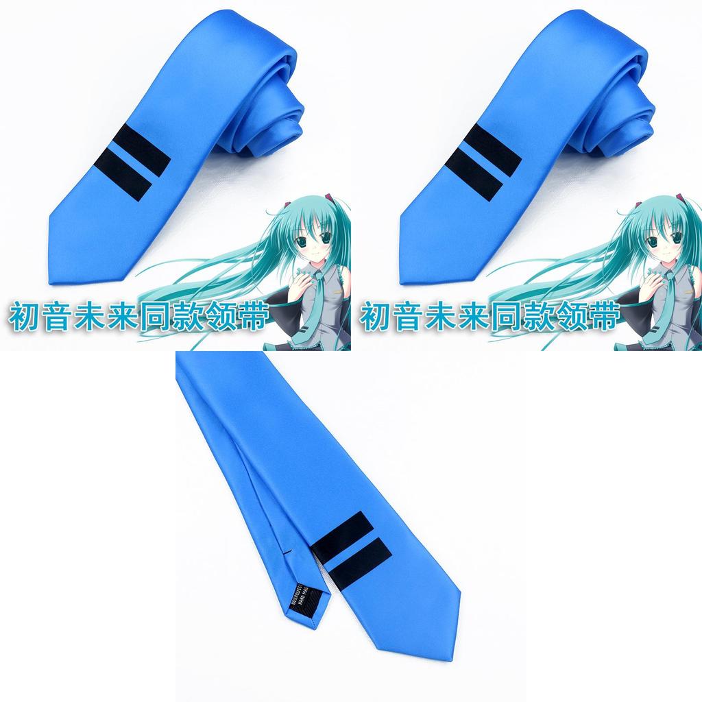 Vocaloid Hatsune Miku Anime Jk Krawat Cosplay Unikalny Wzór Kreskówkowy