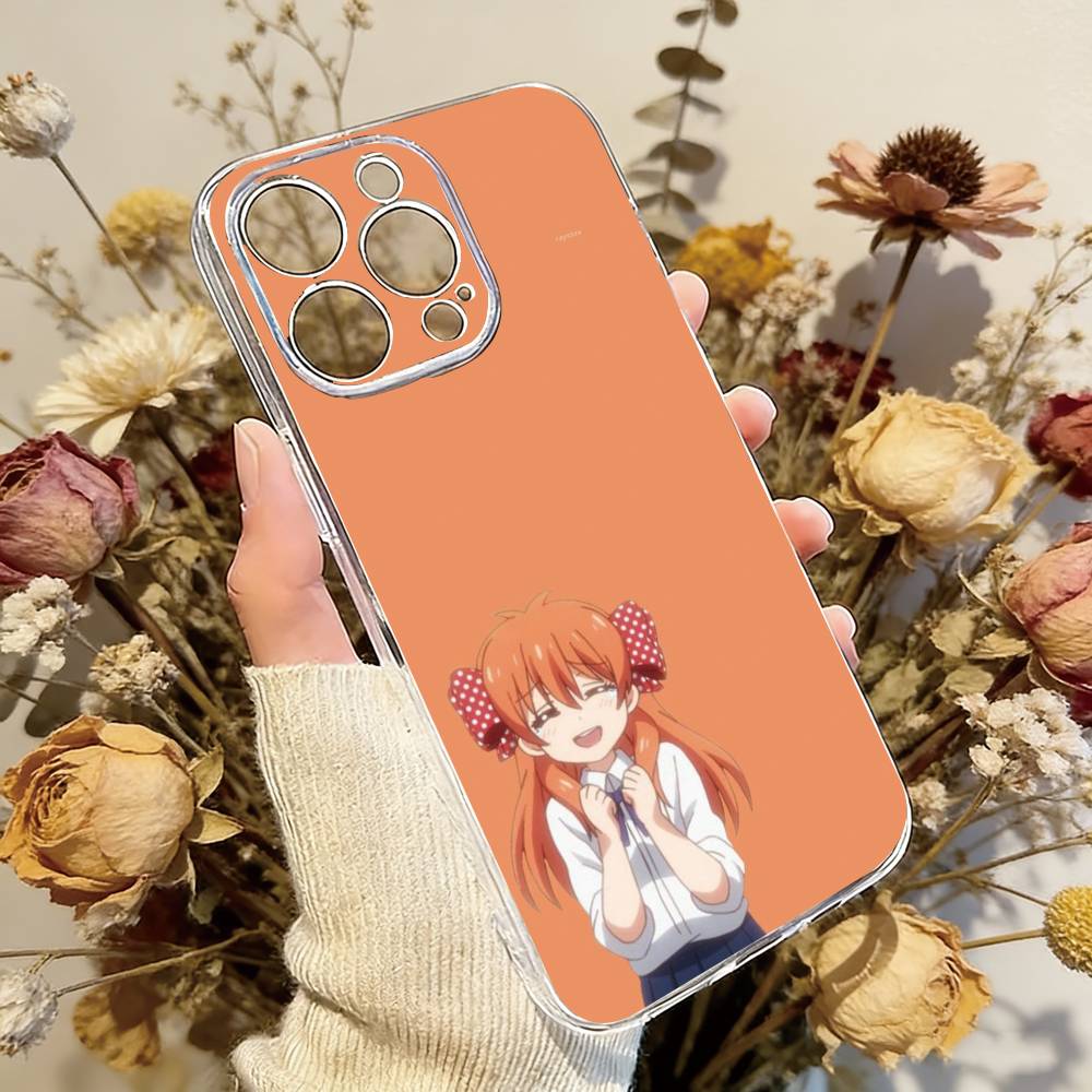 

Monthly Girls Nozaki kun Chiyo Sakura Phone Case Transparent Silicone Soft For iPhone 17 16 15 14 13 12 11 Mini Pro Max Plus iPhone12