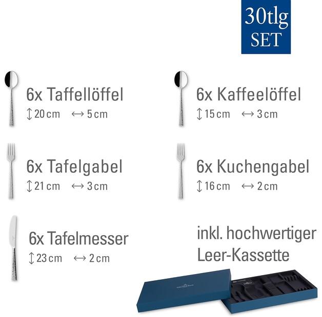 Набор столовых приборов Villeroy & Boch Blacksmith, 30 шт (1263879050)