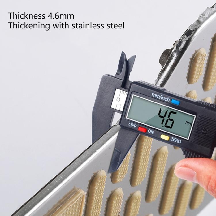 Robuste Stahl-Auto-Pedalverbesserungen Verschleißfeste Pedalabdeckungen Einfache Montage für erhöhte Ästhetik & Fahrersicherheit